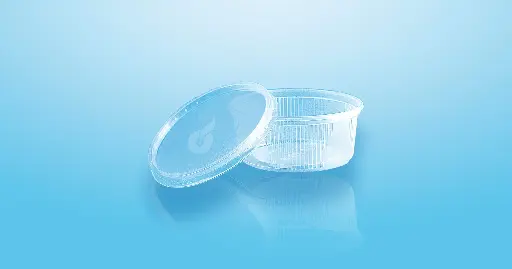 Ravier rond 150 cc. Art.No.512 (10x100pcs)/1000 pcs. (ProPacDE)