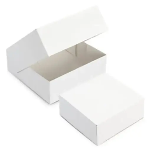 [20190858] Boite pâtisserie (Cake Box) WHITE 27*27*10 - 100 pcs.  